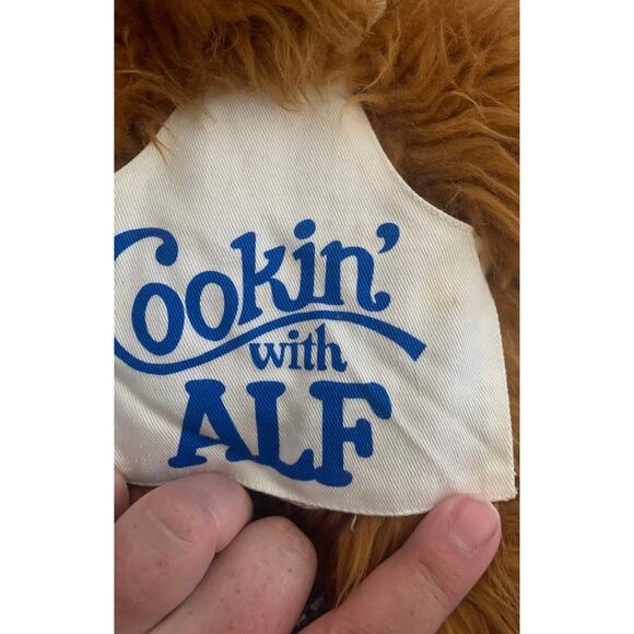 Alf cookin with alf vintage 1988 hand puppet plush - Picture 4 of 7